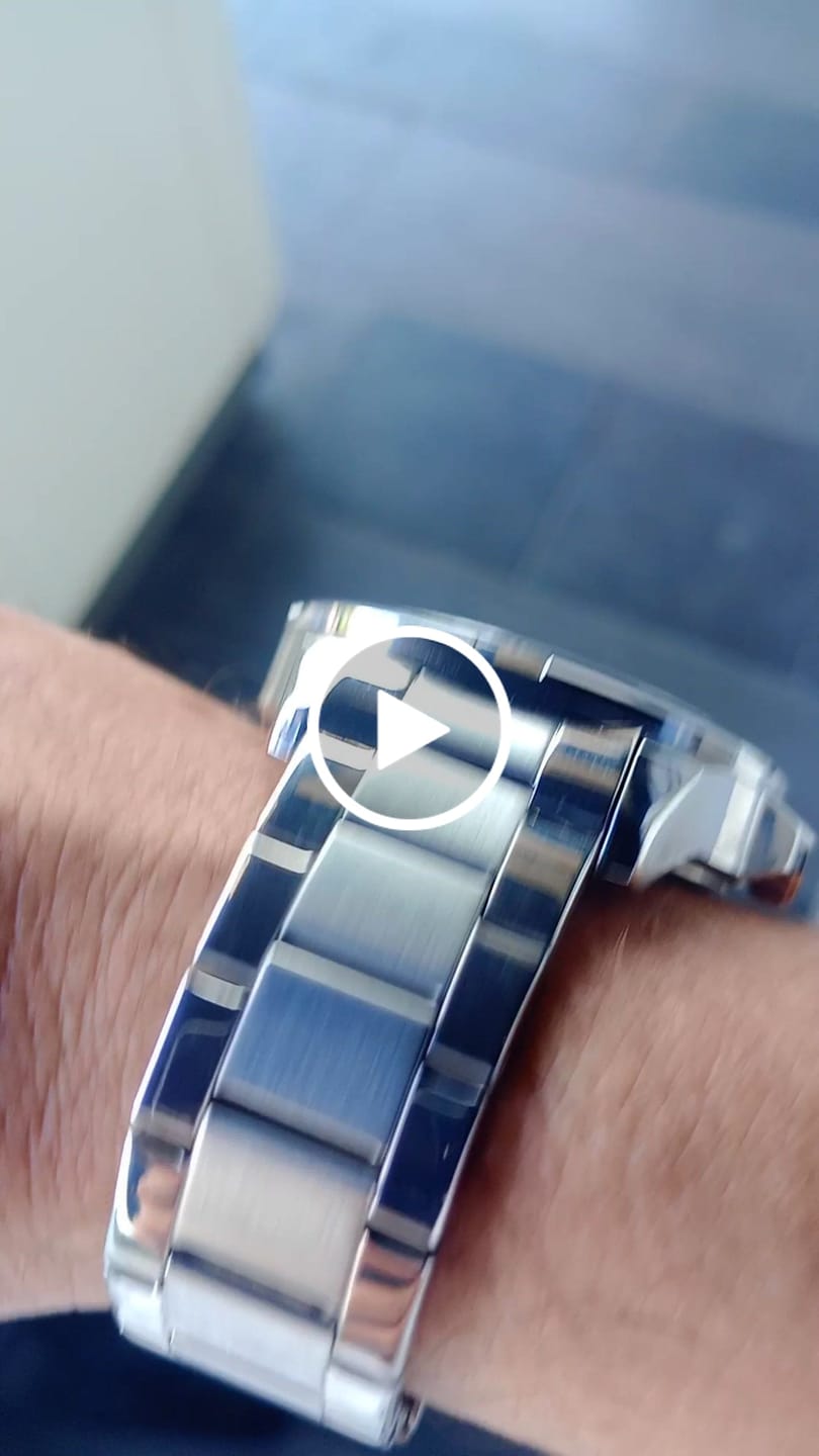 Customer video review of Curren Sub® orologio uomo acciaio