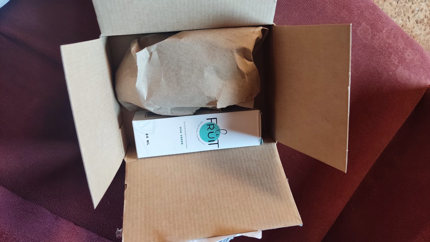Customer photo review of Desodorante Diário