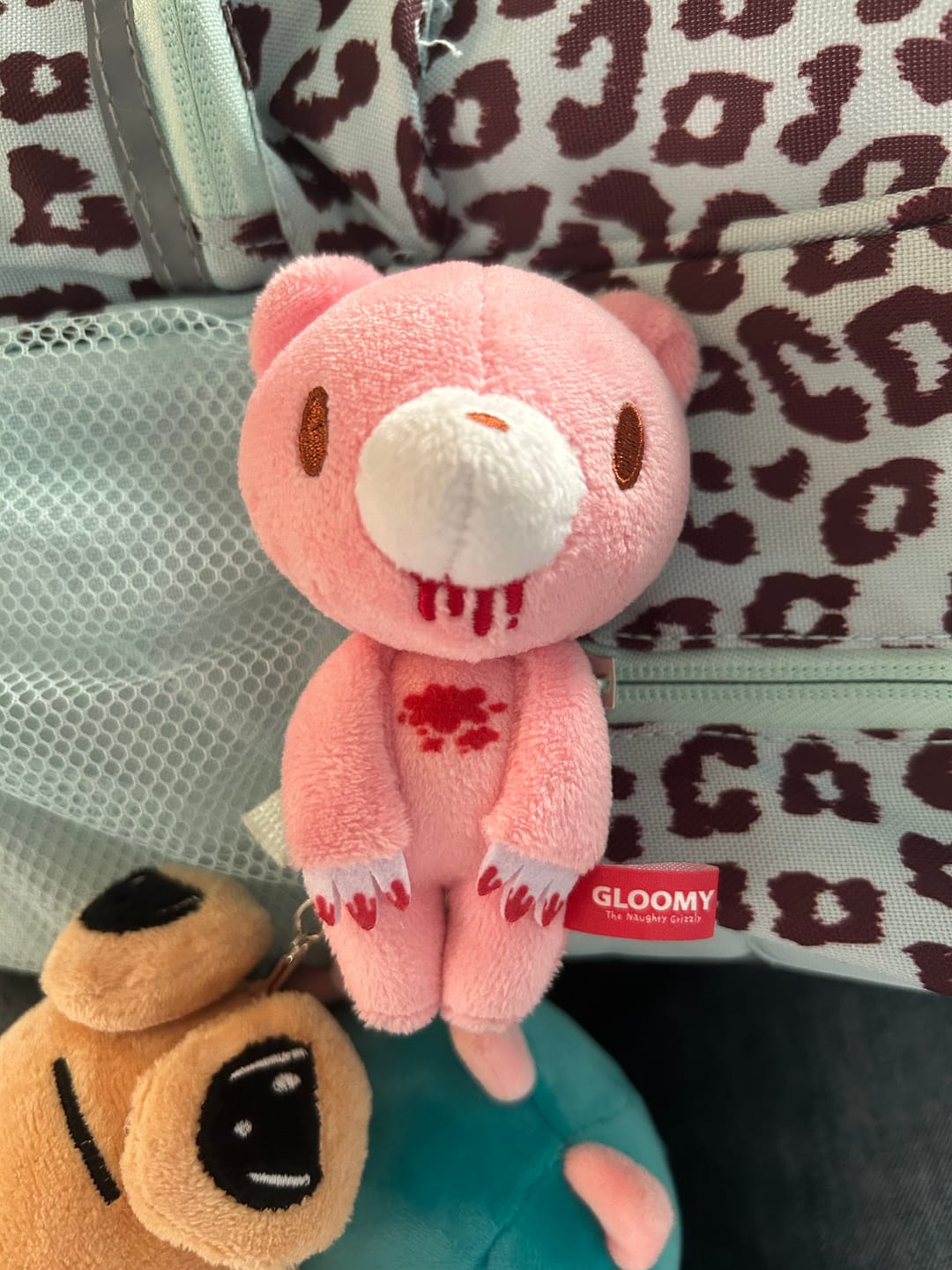 Customer photo review of Mini Pink Messy Gloomy Ballchain Plushie