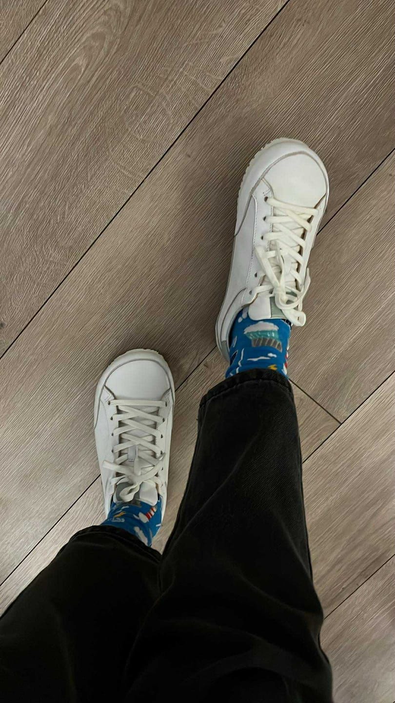 Customer photo review of Zapatilla A1. Blanca Romero