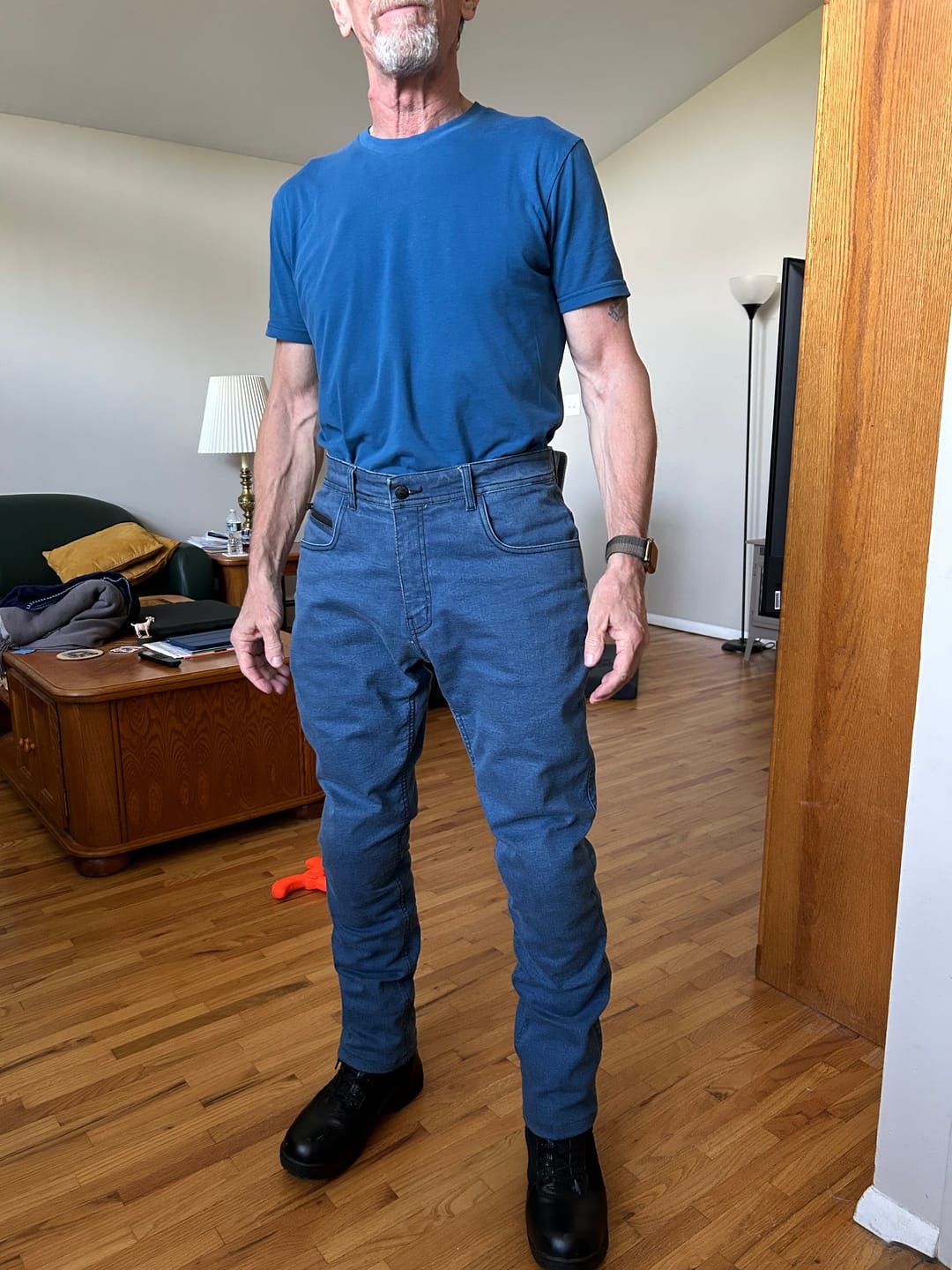 Customer photo review of FlexGuard Hydro® Protective Motorcycle Jeans