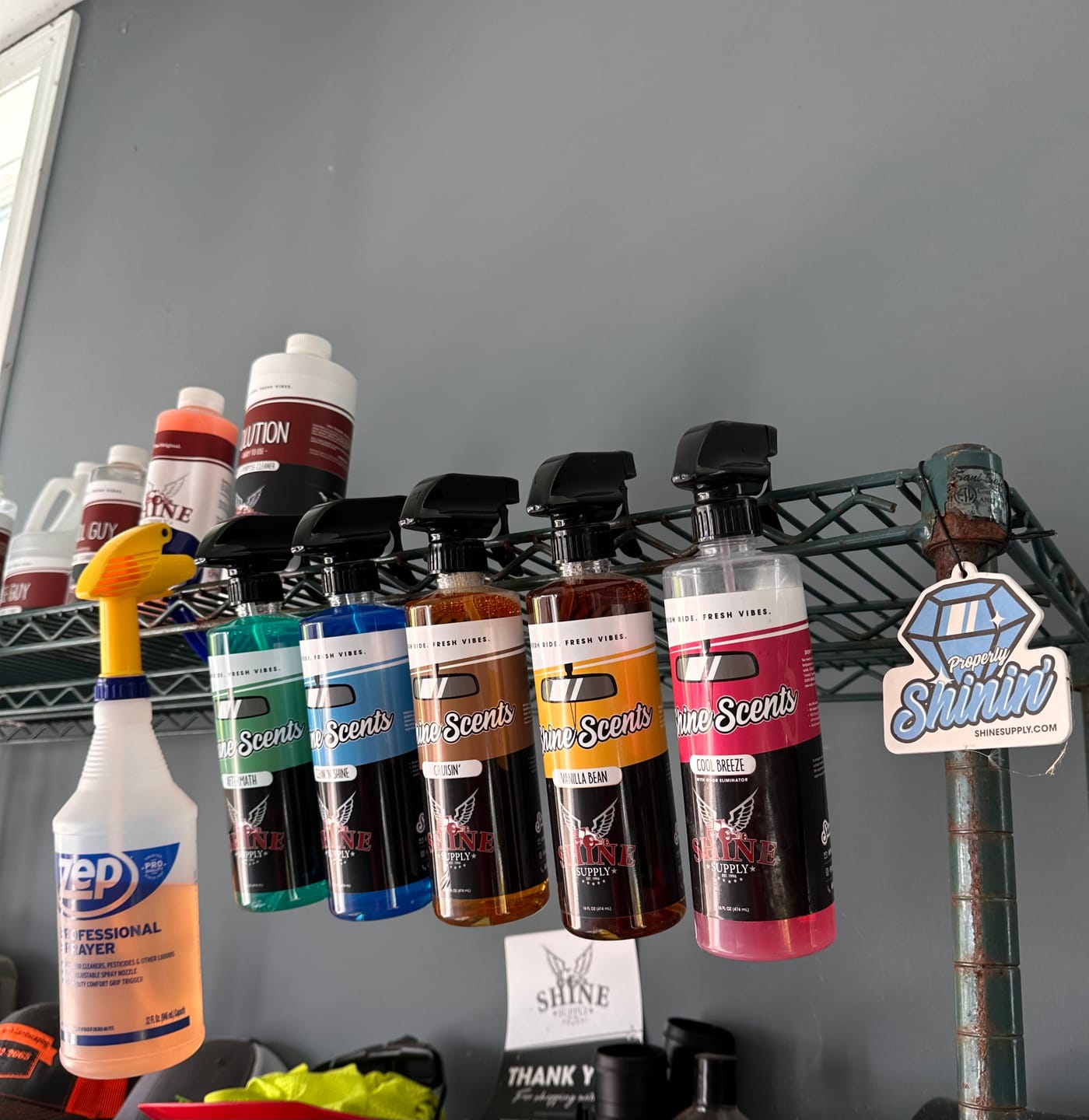 Customer photo review of Shine Scents Air Freshener - Diamond