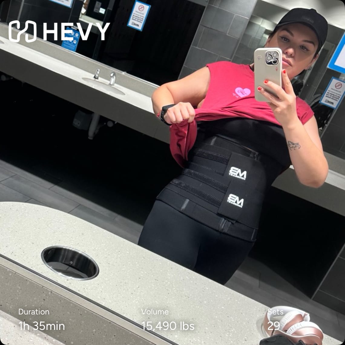 Customer photo review of Thermo Waist Trainer