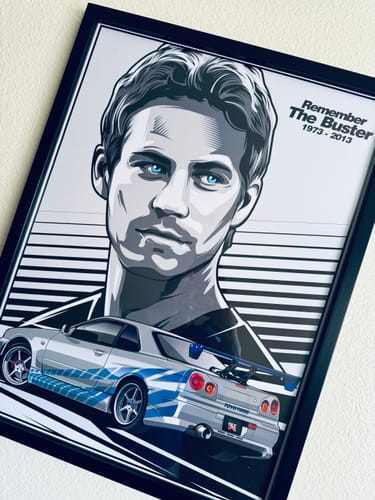 Customer photo review of 2 Fast 2 Furious Skyline Poster