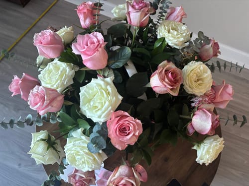 Customer photo review of W Basket - Pink Deluxe