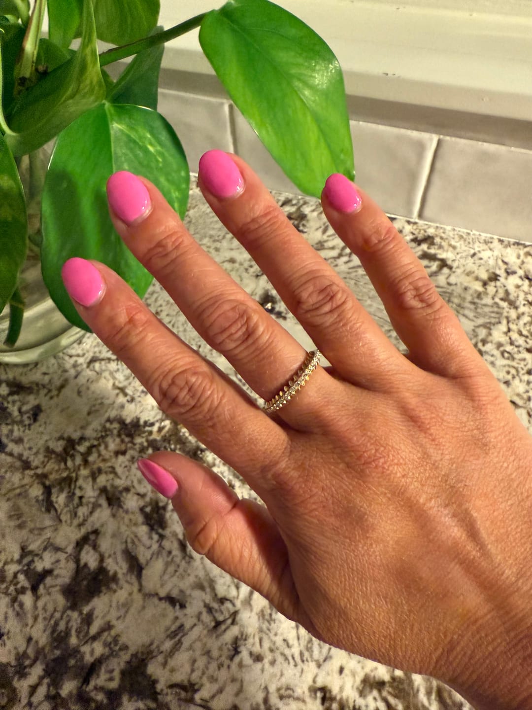 Customer photo review of Crested Ring