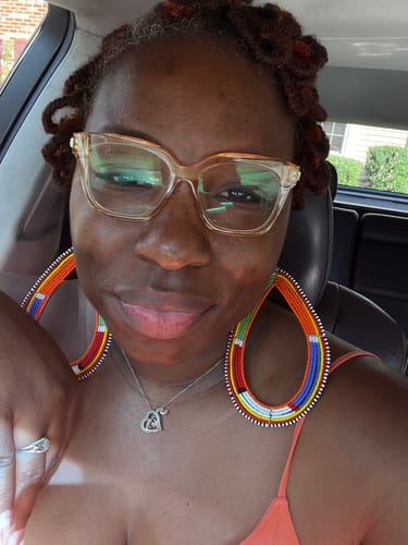 Customer photo review of Leave-in Conditioner for Hair & Skin - Mango 8oz