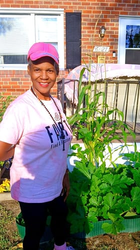 Customer photo review of FARTS Tie-Dye Powder Puff Pink Tee – Mental Health Shirt with Uplifting Energy