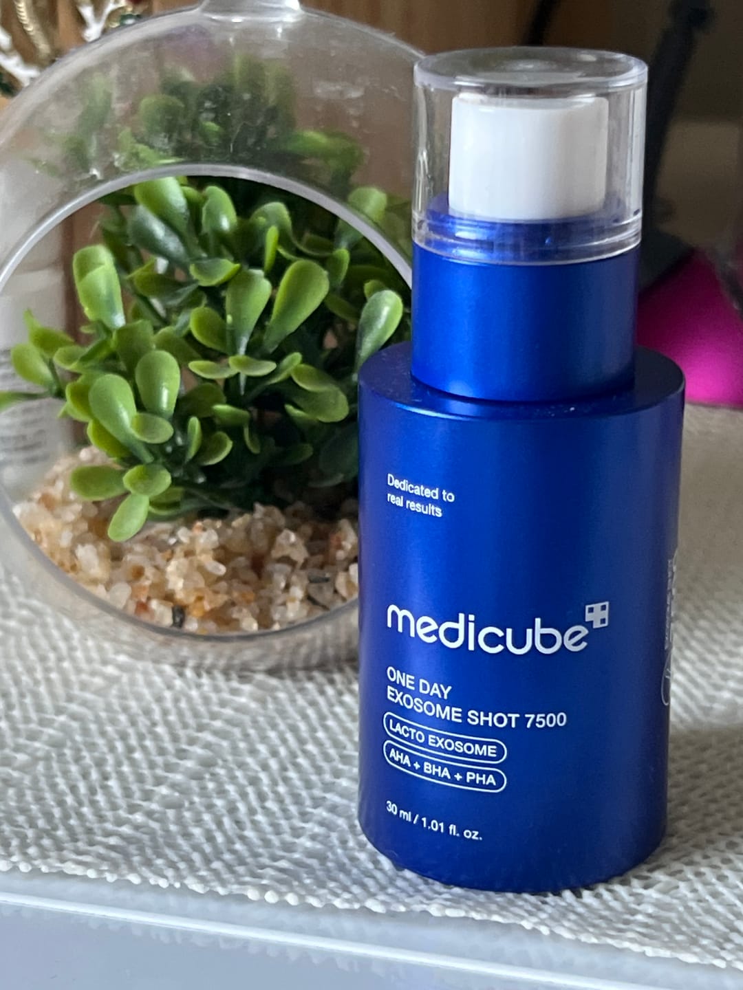 Customer photo review of Atjaunojošs serums ar mikroadatām Medicube One Day Exosome Shot Pore Ampoule 7500