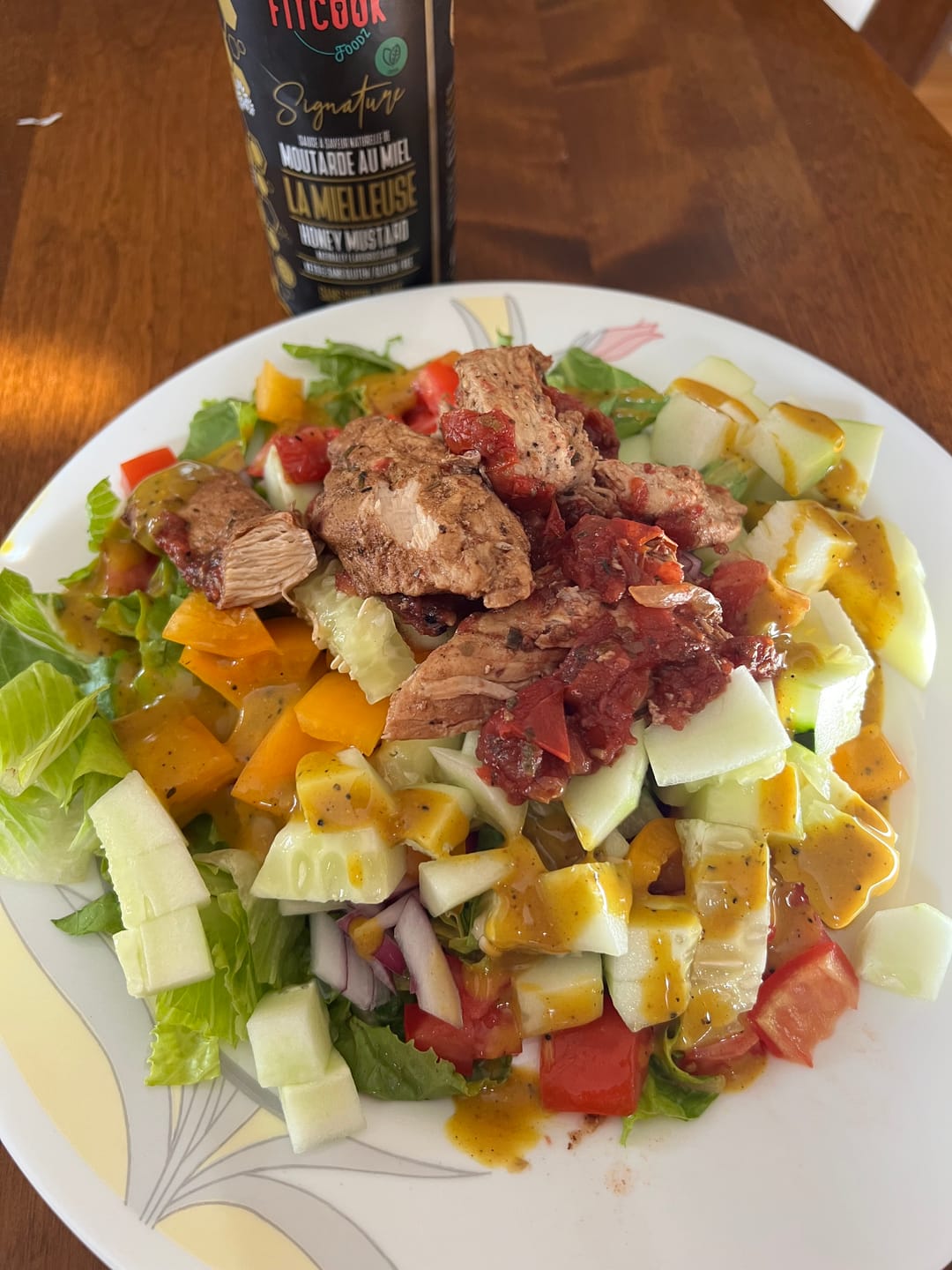 Customer photo review of Sauce Moutarde au miel  - La Mielleuse