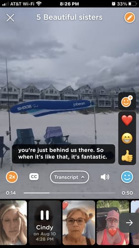 Customer photo review of ShadeSock - Wind-Inflating, Silent Beach Shade