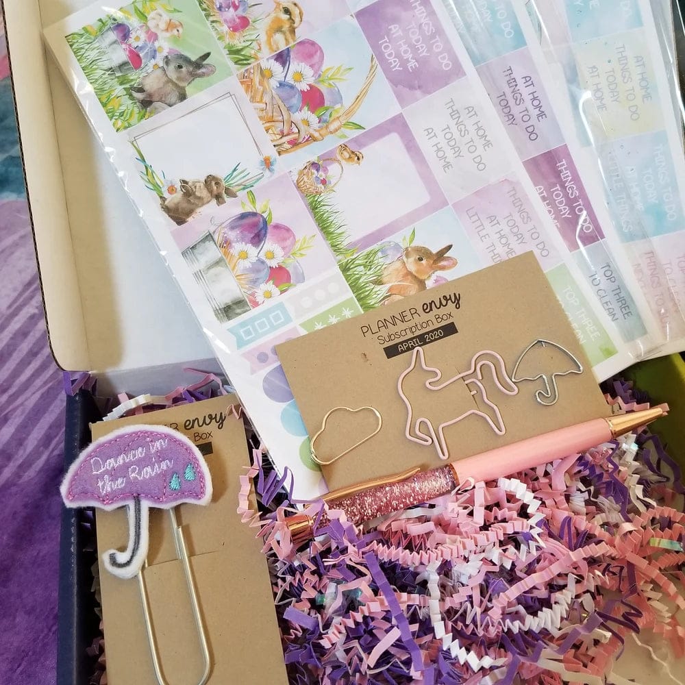 Customer photo review of Planner Sticker & Accessory Subscription (Our traditional box) #SUB001 - Sign up by the 20th to get the next box!