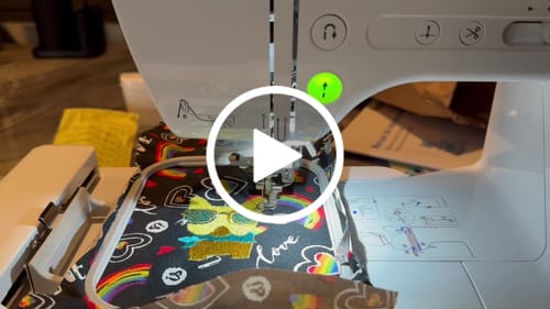 Customer video review of Brother LB5500 Sewing & Embroidery Machine