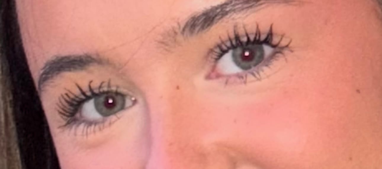 Customer photo review of Peptide Tubing Mascara