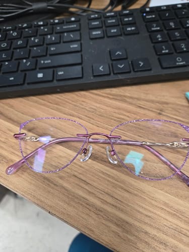 Customer photo review of Jenna Eyeglasses