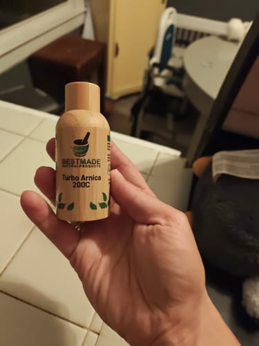 Customer photo review of Turbo Arnica 200C - Comprehensive Arnica Pellets for Muscle Recovery, Soreness Relief, and Holistic Wellness Support, 350 Pellets