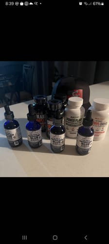 Customer photo review of Ultra Methylene Blue