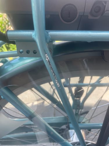 Customer photo review of Vogue Elite 3 Electrische fiets - E-bike - Mint-Blue