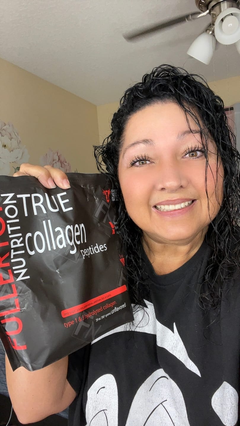 Customer photo review of True Collagen Protein