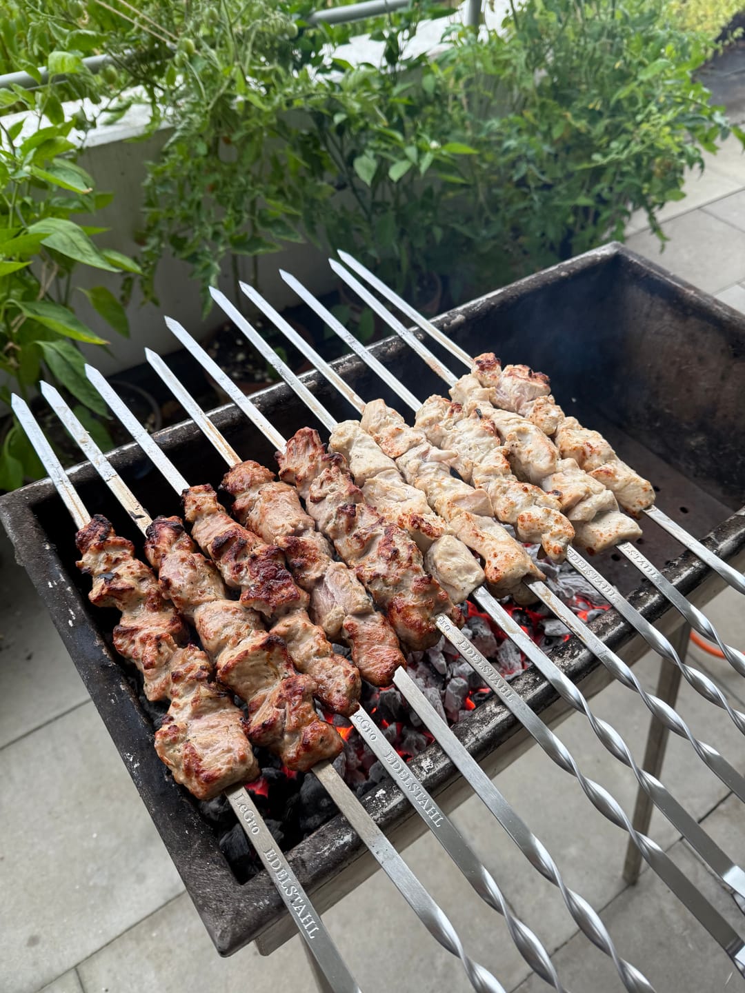 Customer photo review of Schweine-Schaschlik Erste Sahne – Rezept von Andrej Eckert | mySchaschlik
