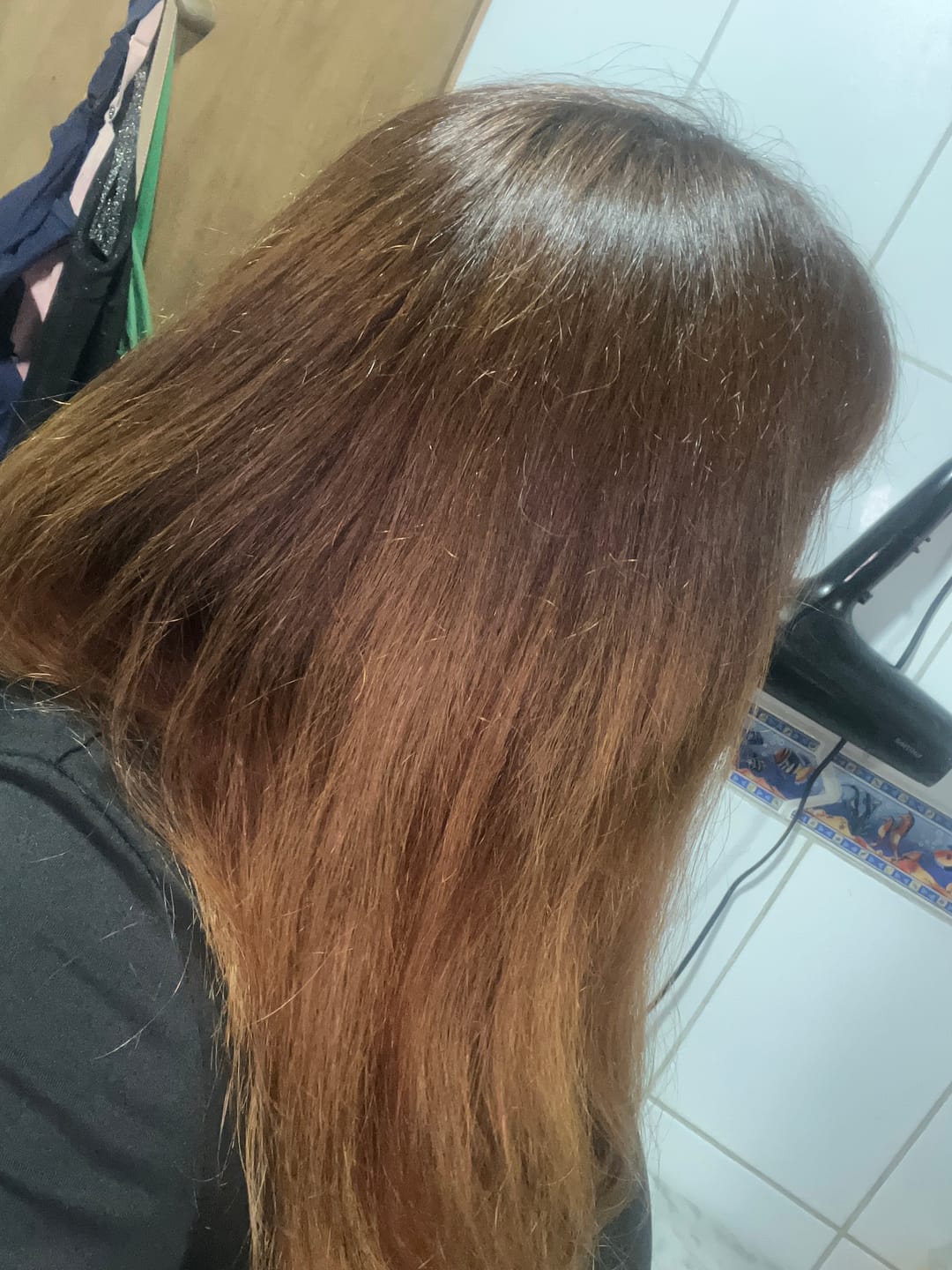 Customer photo review of Henna Jamila BAQ Premium - Cobrizo Intenso y Duradero 🔥 👩🏼‍🦰