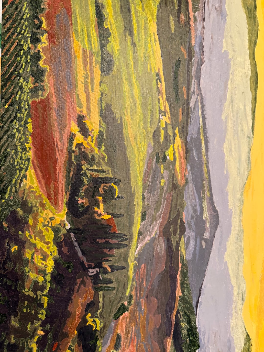 Customer photo review of Tuscany Landscape at Sunrise | Paint by Numbers