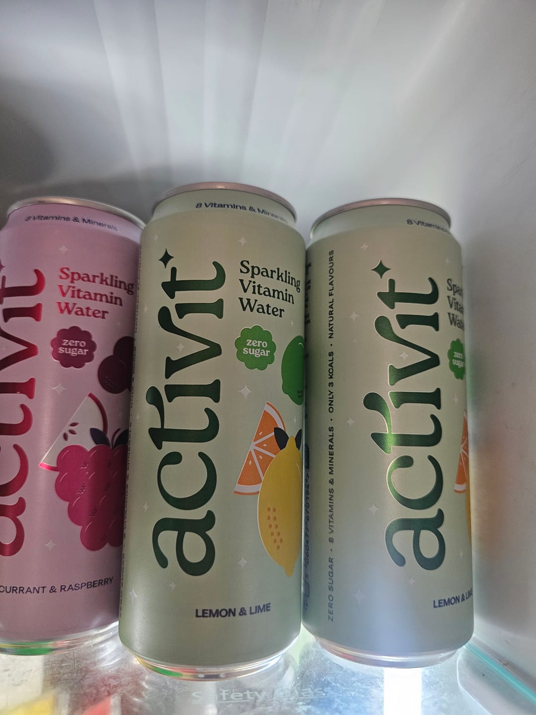 Customer photo review of Activit Mixed Multipack - 330ml Cans