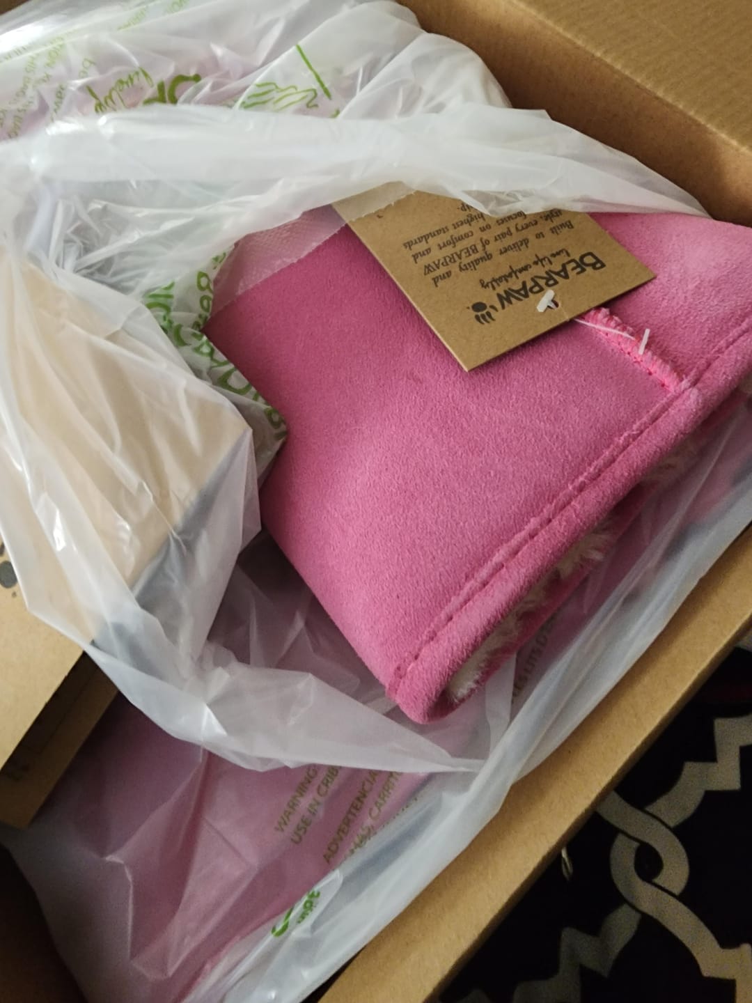 Customer photo review of ELLE SHORT WIDE BLACK
