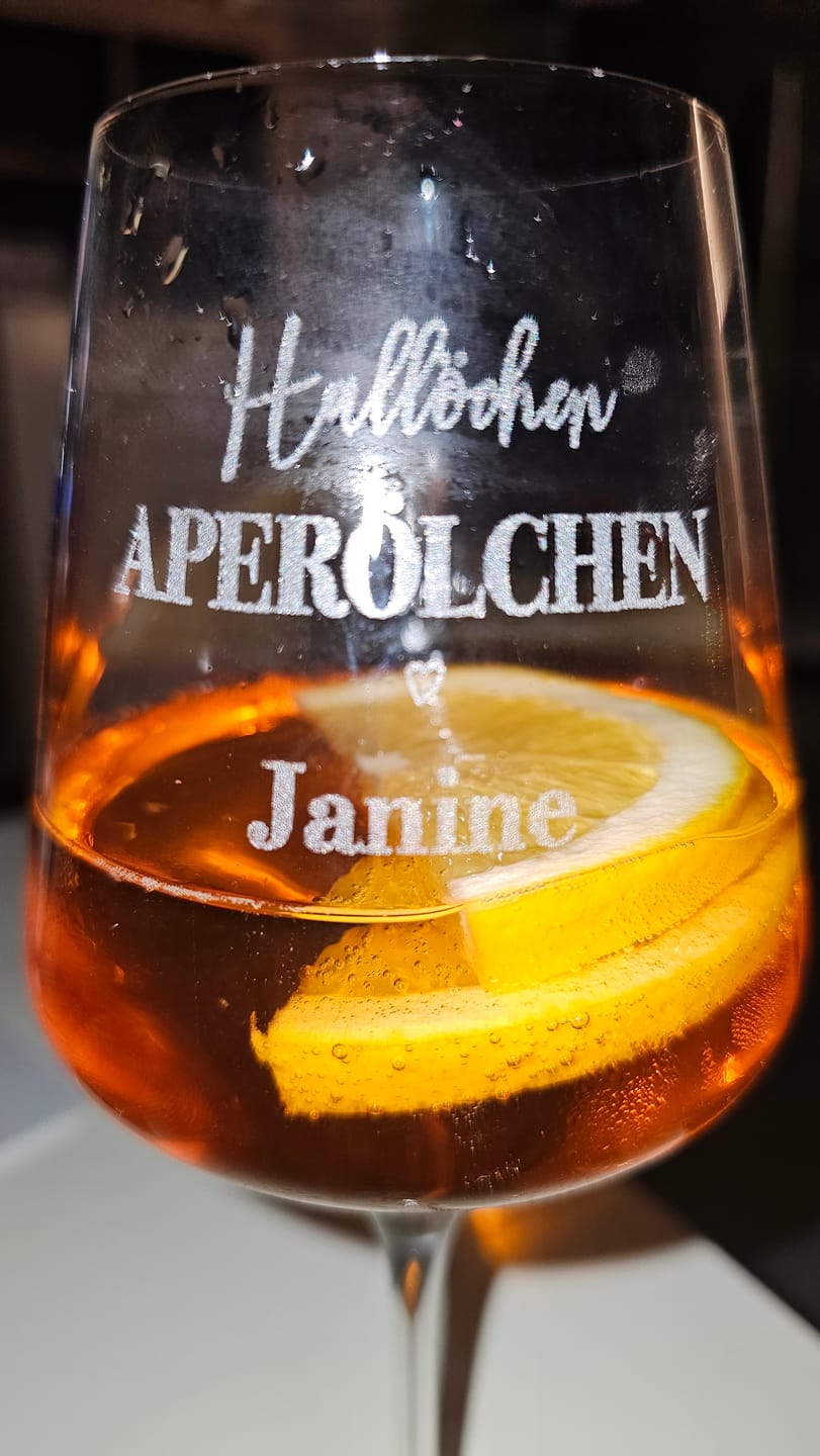 Customer photo review of Spritztour - Personalisiertes Glas für deinen Sommer-Drink