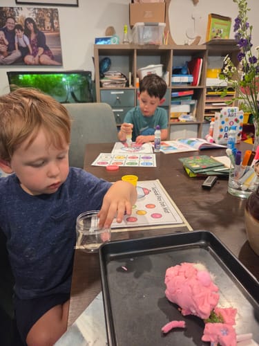 Customer photo review of The Kinder Prep Download- Monthly