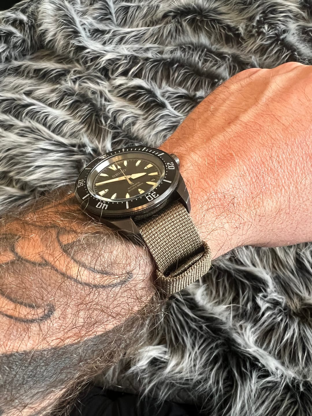 Customer photo review of PVD Glomar Explorer - Hook & Loop Strap - Black
