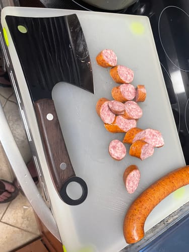 Customer photo review of THE BUTCHER KNIFE