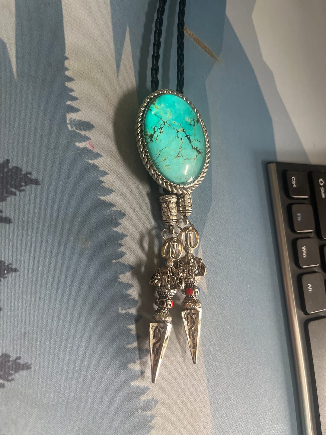 Customer photo review of The Sky Stone - Bolo Tie and Gift Box