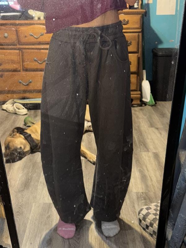 Customer photo review of softari™ Barrel Leg Sweatpants
