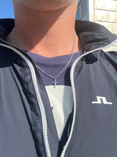 Customer photo review of CROSS CHAIN | Silver