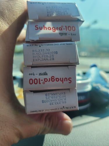 Customer photo review of [수하그라] 100mg  / 비아그라 제네릭, 팔팔정 동일