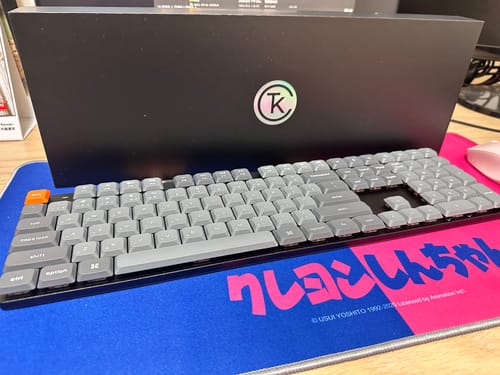 雅萍 review of Keychron K5 Max QMK 矮軸 無線機械式鍵盤(注音版本) image 1 out of 1