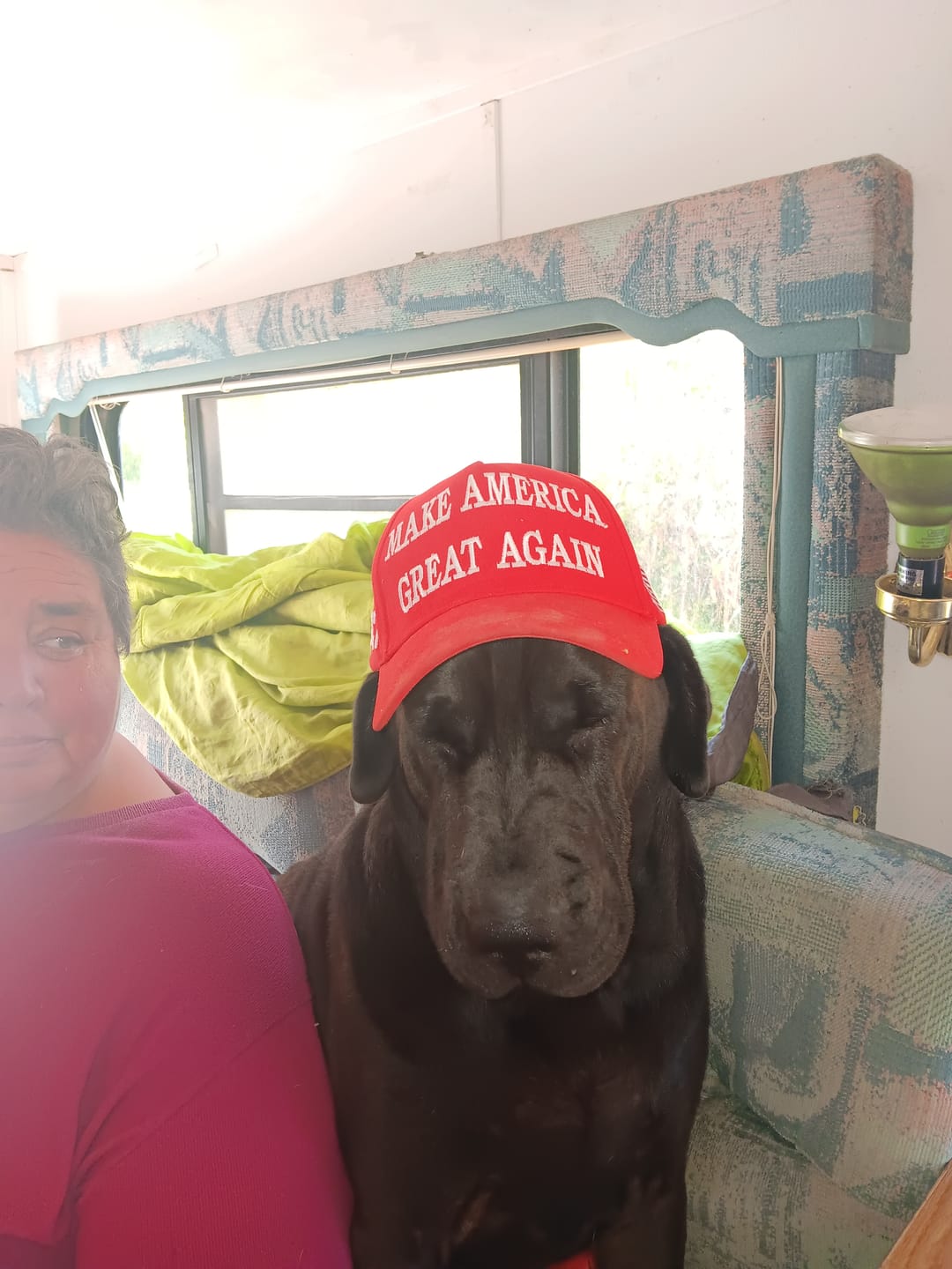 Customer photo review of New MAGA 45 47 Red Hat