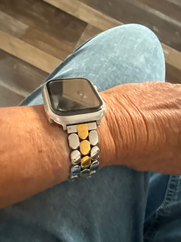 Customer photo review of NEU: Apple Watch Metallarmband "Julie"