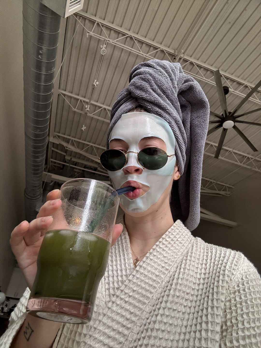 Customer photo review of Greens & Biotics Superfood + Probiotics