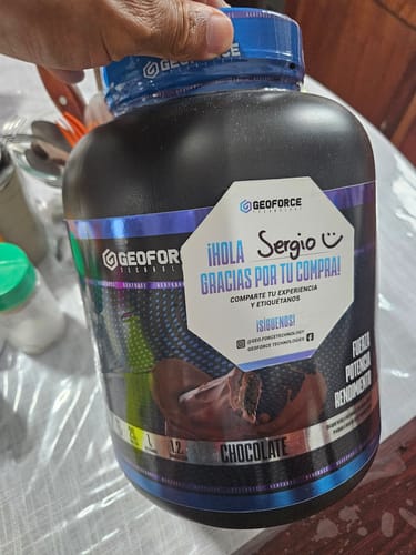 Customer photo review of ISO PROTEIN GEOFORCE 2.27 KG