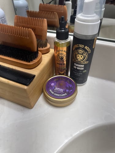Customer photo review of Beard Care Kit