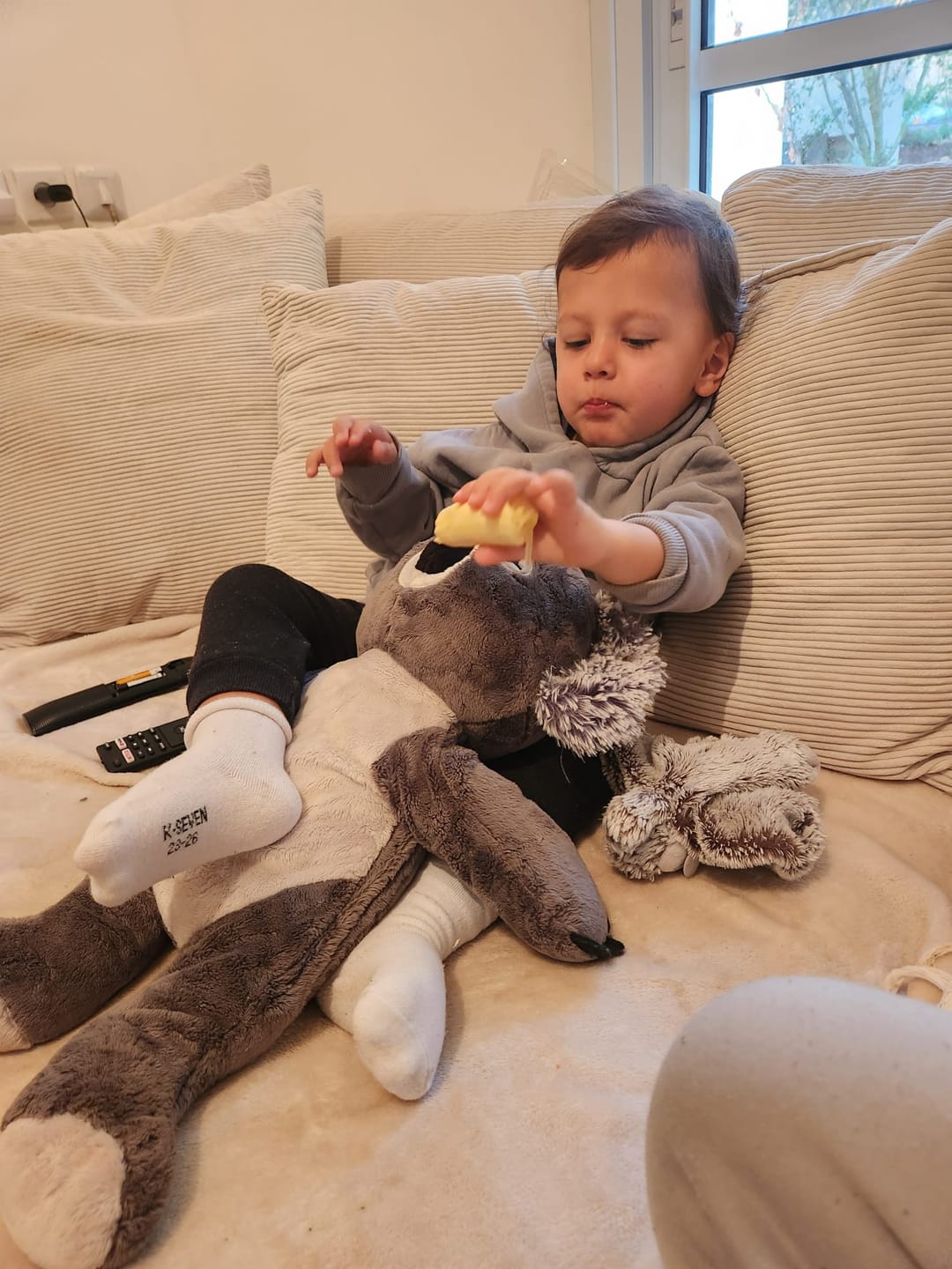 Customer photo review of Hugimals - בובות כובד