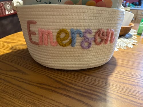 Customer photo review of Basket Size