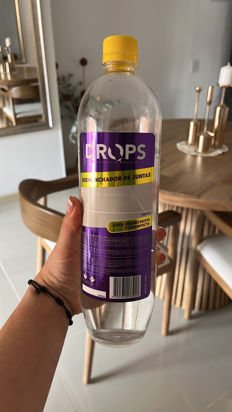 Customer photo review of Kit de productos de limpieza Drops
