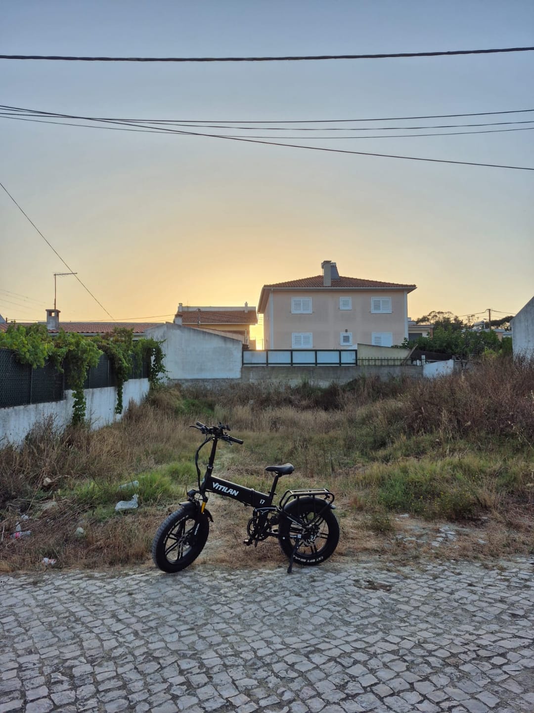 Customer photo review of I7 Pro Folding Full Suspension Electric Bike