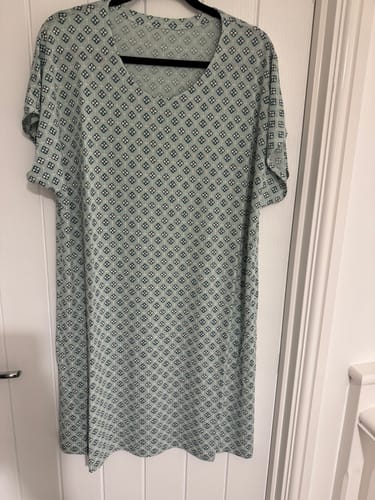 Customer photo review of 3 Metre Luxurious Soft Viscose Jersey - 60"-  (Mint)