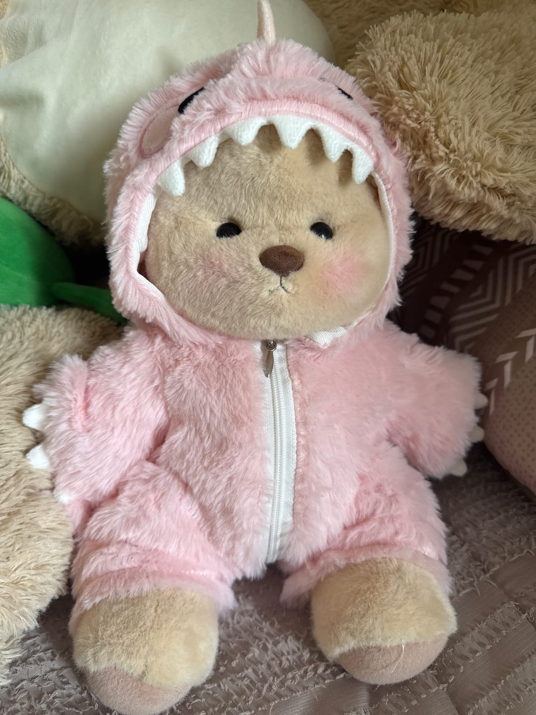Customer photo review of Pink Dino