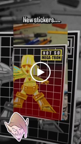 Francisco F. review of Square Stickers image 1 out of 1