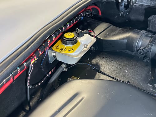 Customer photo review of 2 Chamber Brake Fluid Reservoir with Float